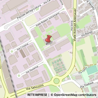 Mappa Viale Alcide de Gasperi, 12, 33100 Udine, Udine (Friuli-Venezia Giulia)