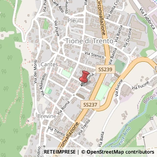 Mappa Via Roma, 15, 38079 Tione di Trento, Trento (Trentino-Alto Adige)