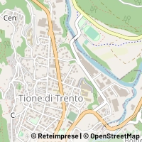 Map Tione di Trento