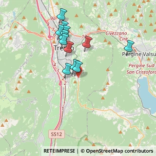 Mappa Via San Rocco, 38123 Trento TN, Italia (3.48417)