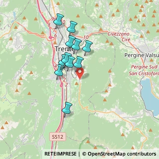 Mappa Via San Rocco, 38123 Trento TN, Italia (2.95818)