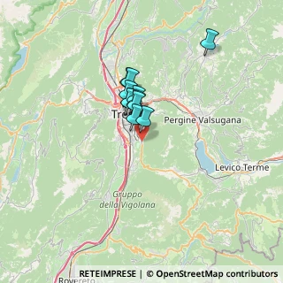 Mappa Via San Rocco, 38123 Trento TN, Italia (4.38909)