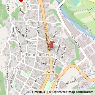 Mappa Via Circonvallazione, 58, 38079 Tione di Trento, Trento (Trentino-Alto Adige)