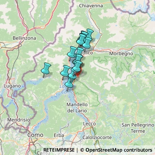 Mappa Bellano - scingaglio, 23822 Bellano LC, Italia (8.25824)