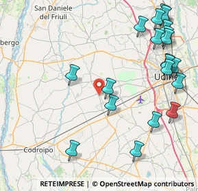 Mappa Via della Resistenza, 33031 Basiliano UD, Italia (10.497)