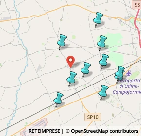 Mappa Via della Resistenza, 33031 Basiliano UD, Italia (3.79727)