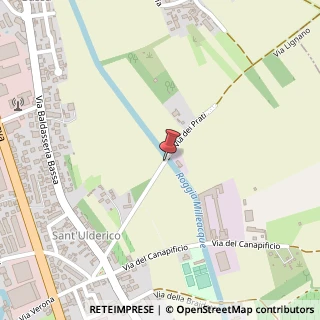 Mappa Via dei prati 1, 33030 Udine, Udine (Friuli-Venezia Giulia)