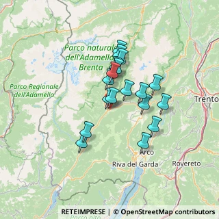 Mappa Località Spine, 38079 Borgo Lares TN, Italia (10.63056)