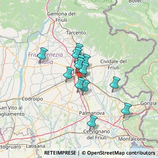 Mappa Piazzale dell'Agricoltura, 33100 Udine UD, Italia (9.90154)