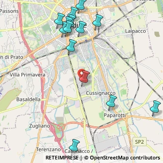 Mappa Piazzale dell'Agricoltura, 33100 Udine UD, Italia (2.635)