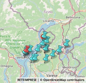 Mappa Via Frapolli, 21010 Maccagno con Pino e Veddasca VA, Italia (12.27875)