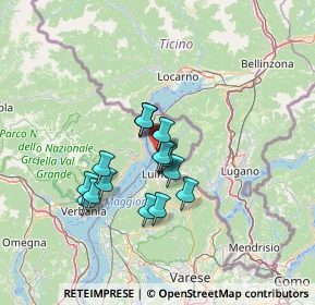 Mappa Via Frapolli, 21010 Maccagno con Pino e Veddasca VA, Italia (9.95563)