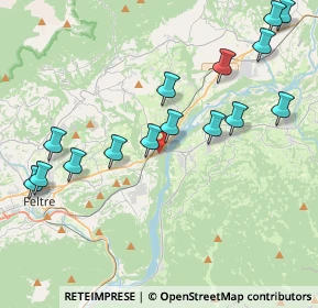 Mappa Via Ponach, 32030 Cesiomaggiore BL, Italia (4.5)