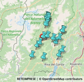 Mappa Via Cavour, 38079 Tione di Trento TN, Italia (11.5175)