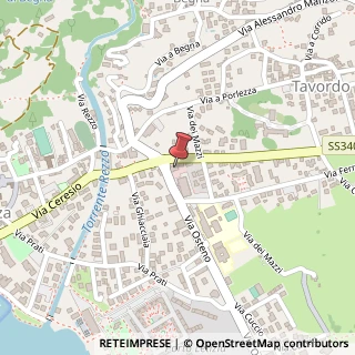 Mappa Via Ceresio, 44, 22018 Porlezza, Como (Lombardia)
