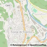 지도 Tione di Trento
