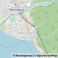 Mapa Maccagno con Pino e Veddasca