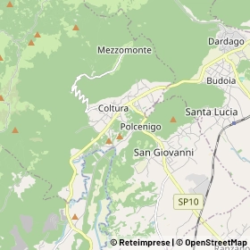 Mappa Polcenigo