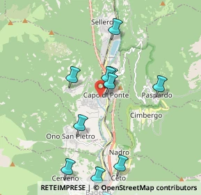 Mappa Via Guglielmo Marconi, 25044 Capo di Ponte BS, Italia (2.27333)