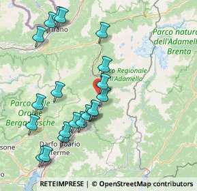 Mappa Via Santa Maria Vecchia, 25044 Capo di Ponte BS, Italia (16.8135)