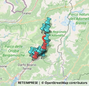 Mappa Via Santa Maria Vecchia, 25044 Capo di Ponte BS, Italia (9.1775)