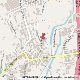 Mappa Via Scortoles, 6, 33030 Basaldella UD, Italia, 33030 Campoformido, Udine (Friuli-Venezia Giulia)