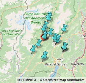 Mappa Via Baita, 38079 Tione di Trento TN, Italia (9.292)