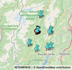 Mappa Via Baita, 38079 Tione di Trento TN, Italia (7.0555)