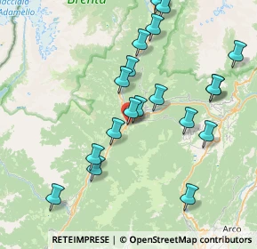 Mappa Via Baita, 38079 Tione di Trento TN, Italia (8.333)