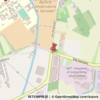 Mappa Via Cussignacco, 150, 33030 Udine, Udine (Friuli-Venezia Giulia)