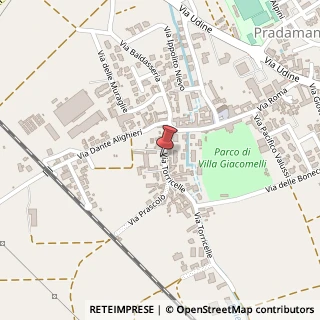 Mappa Via Torricelle, 16, 33040 Pradamano, Udine (Friuli-Venezia Giulia)