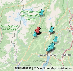 Mappa Via Corpi Franchi, 38079 Tione di Trento TN, Italia (8.50526)