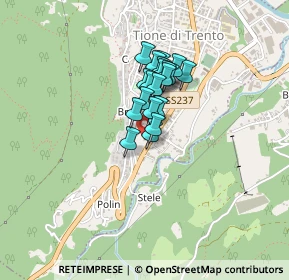 Mappa Via Corpi Franchi, 38079 Tione di Trento TN, Italia (0.259)