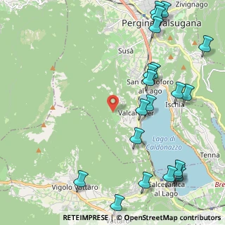 Mappa Localita' Maso Frizzi, 38057 Pergine Valsugana TN, Italia (2.839)
