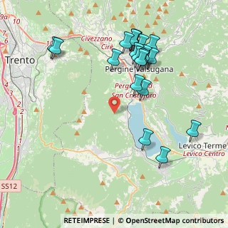 Mappa Localita' Maso Frizzi, 38057 Pergine Valsugana TN, Italia (4.2905)