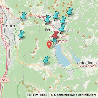 Mappa Localita' Maso Frizzi, 38057 Pergine Valsugana TN, Italia (4.09455)