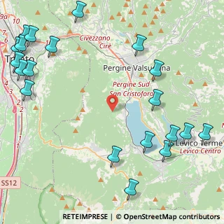 Mappa Localita' Maso Frizzi, 38057 Pergine Valsugana TN, Italia (6.2935)