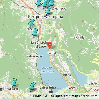 Mappa Via Miralago, 38057 Pergine Valsugana TN, Italia (3.37917)