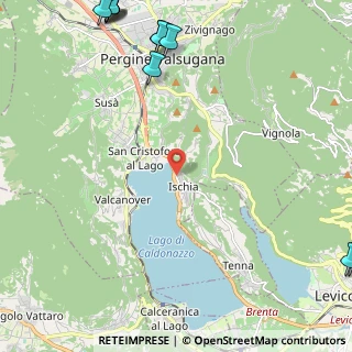 Mappa Via Miralago, 38057 Pergine Valsugana TN, Italia (3.71091)