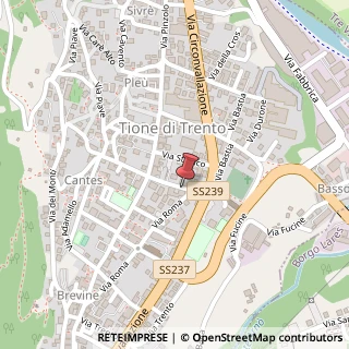 Mappa Viale Perli Monsignor Donato, 16, 38079 Tione di Trento, Trento (Trentino-Alto Adige)
