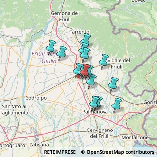 Mappa Via della Fonderia, 33030 Campoformido UD, Italia (10.25188)