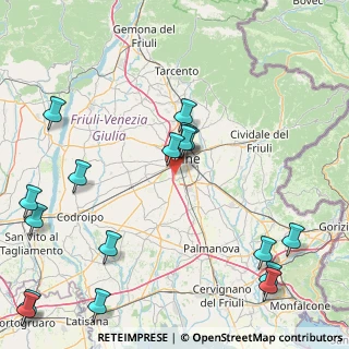 Mappa Via della Fonderia, 33030 Campoformido UD, Italia (22.21529)