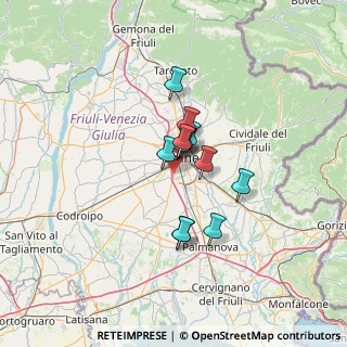 Mappa Via della Fonderia, 33030 Campoformido UD, Italia (8.46333)