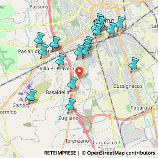 Mappa Via della Fonderia, 33030 Campoformido UD, Italia (2.147)