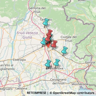 Mappa Partigross, 33100 Udine UD, Italia (8.23333)