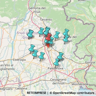 Mappa Partigross, 33100 Udine UD, Italia (9.309)