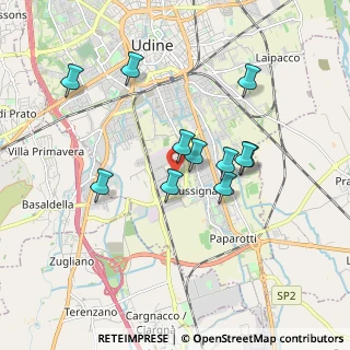 Mappa Partigross, 33100 Udine UD, Italia (1.55909)