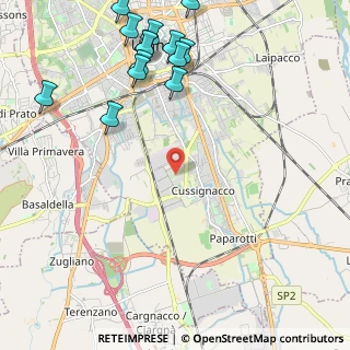 Mappa Partigross, 33100 Udine UD, Italia (2.79857)