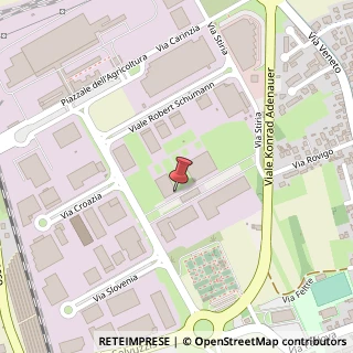 Mappa Via Stiria, 45, 33100 Udine, Udine (Friuli-Venezia Giulia)