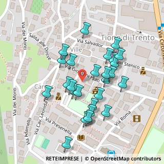 Mappa Via Giovanni Prati, 38079 Tione di Trento TN, Italia (0.1)